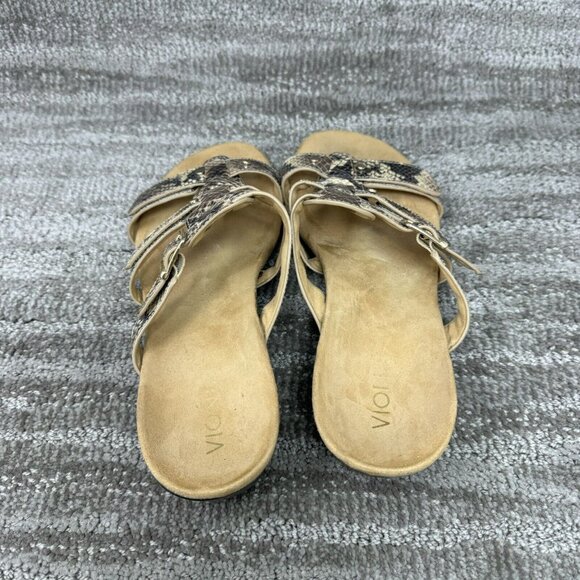 Vionic 381 Radia Snake Print Slide Sandal Shoe Women's US 9 - Picture 5 of 6